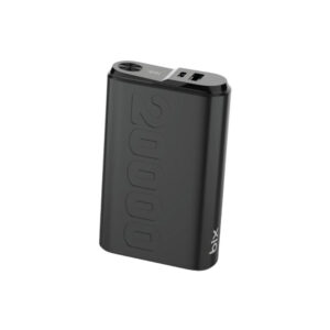 Bix TPB24 20000mAh PD 20W USB-C Ve USB-A QC 3.0 Çift Portlu 22.5W Süper Hızlı Şarj Destekli Ve Dijital Ekranlı Mini Powe