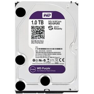 Western Digital 3.5" 1 TB Purple WD10PURX SATA 3.0 5400 RPM Hard Disk