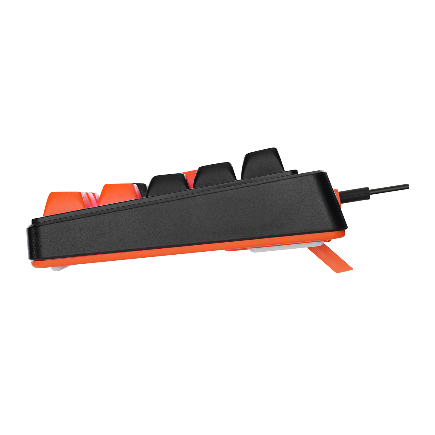 Acer EMachines EAK810 Bej/Siyah/Turuncu USB Rainbow Aydınlatmalı Mini Q Standart Klavye
