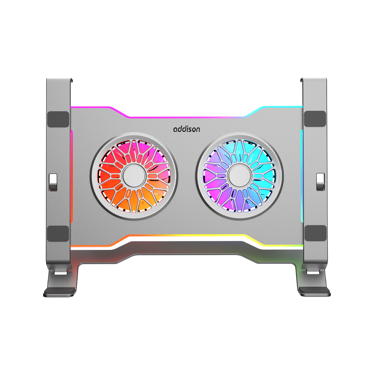 Addison AD-RC33 Frostonic 10-17 Uyum 7 Yükseklik Mod 10 RGB Modlu Ayarlanabilir 1 USB 1 Type C Girişli Silver Çelik