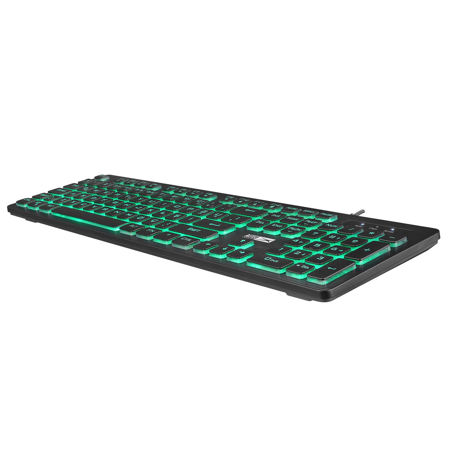 Altec Lansing ALGK8264 Siyah Usb 3 Renk Zemin Aydınlatmalı Q Multimedya Fonksiyonlu Gaming Klavye