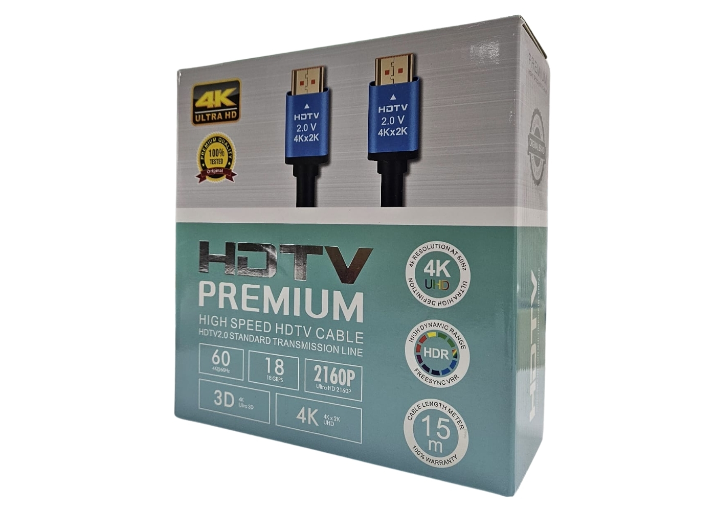 Apricot AP-XHDM15 HDMI TO HDMI 15 Metre V2.0 4K Kutulu HDMI Kablo