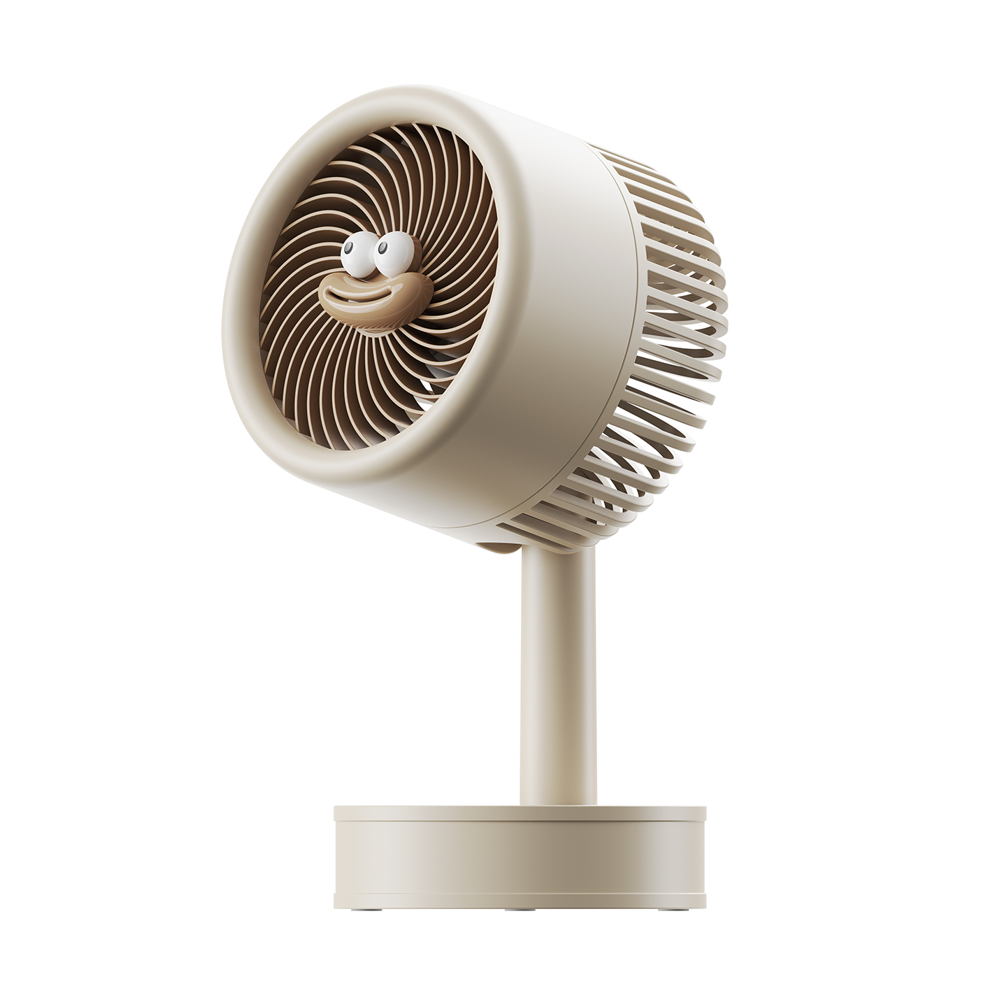 Asonic AFN27 Kahve 500mAh 3 Hız Kademeli Mini Masaüstü USB Fan