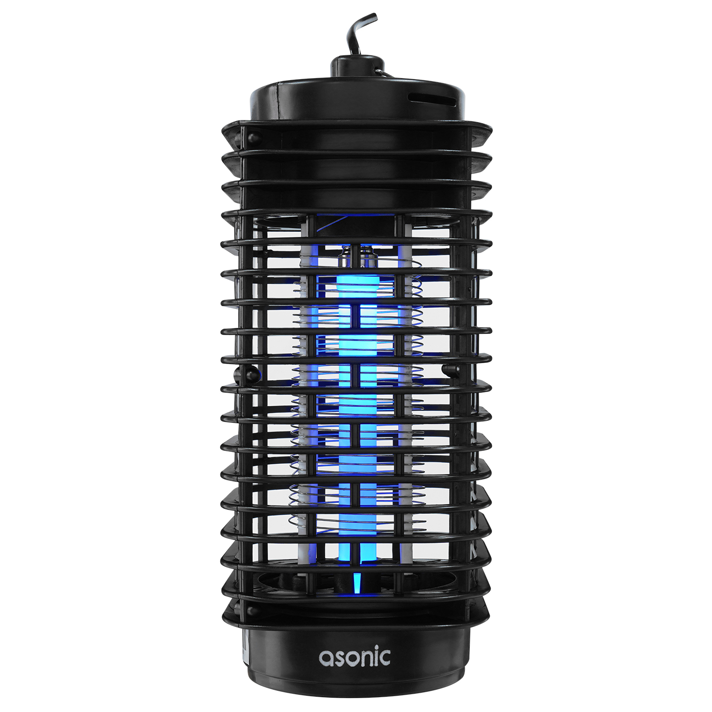 Asonic S24 PRO Kokusuz Taşınabilir LED Mavi Işıklı Sinek Öldürücü Siyah 4W Açılabilen Alt Kapak