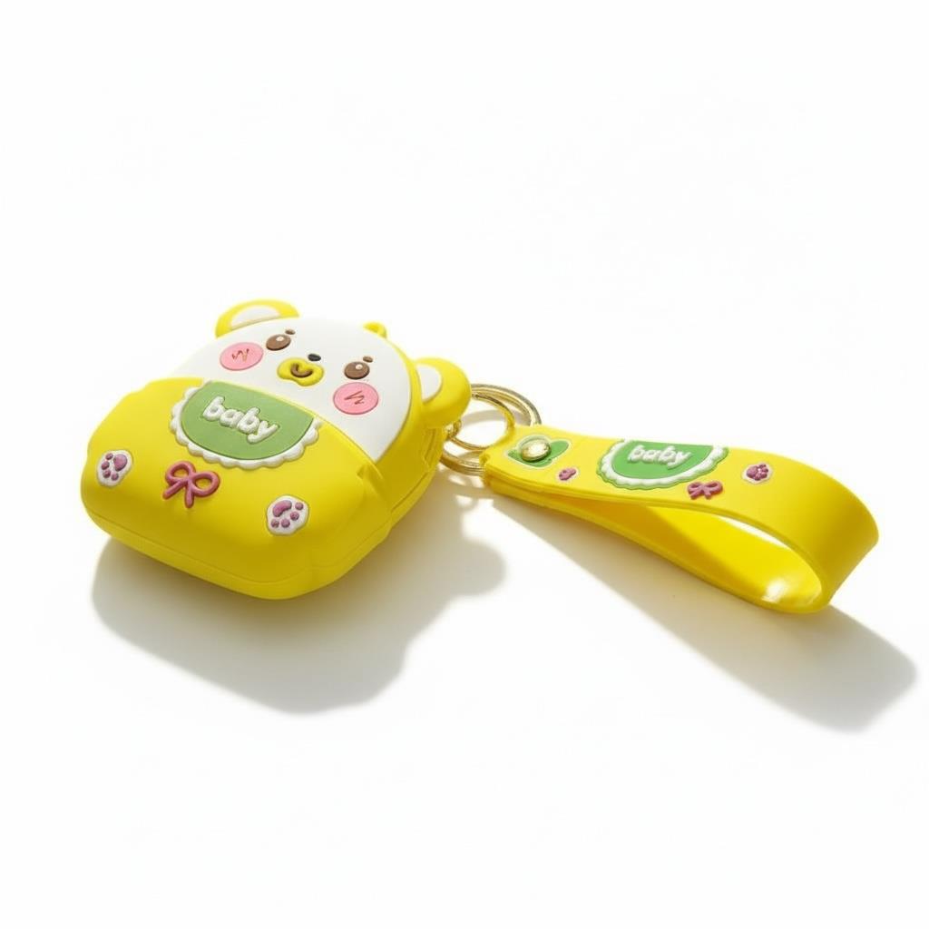 Baby Ayıcık Silikon Anahtarlık Cüzdan 7*8 Cm