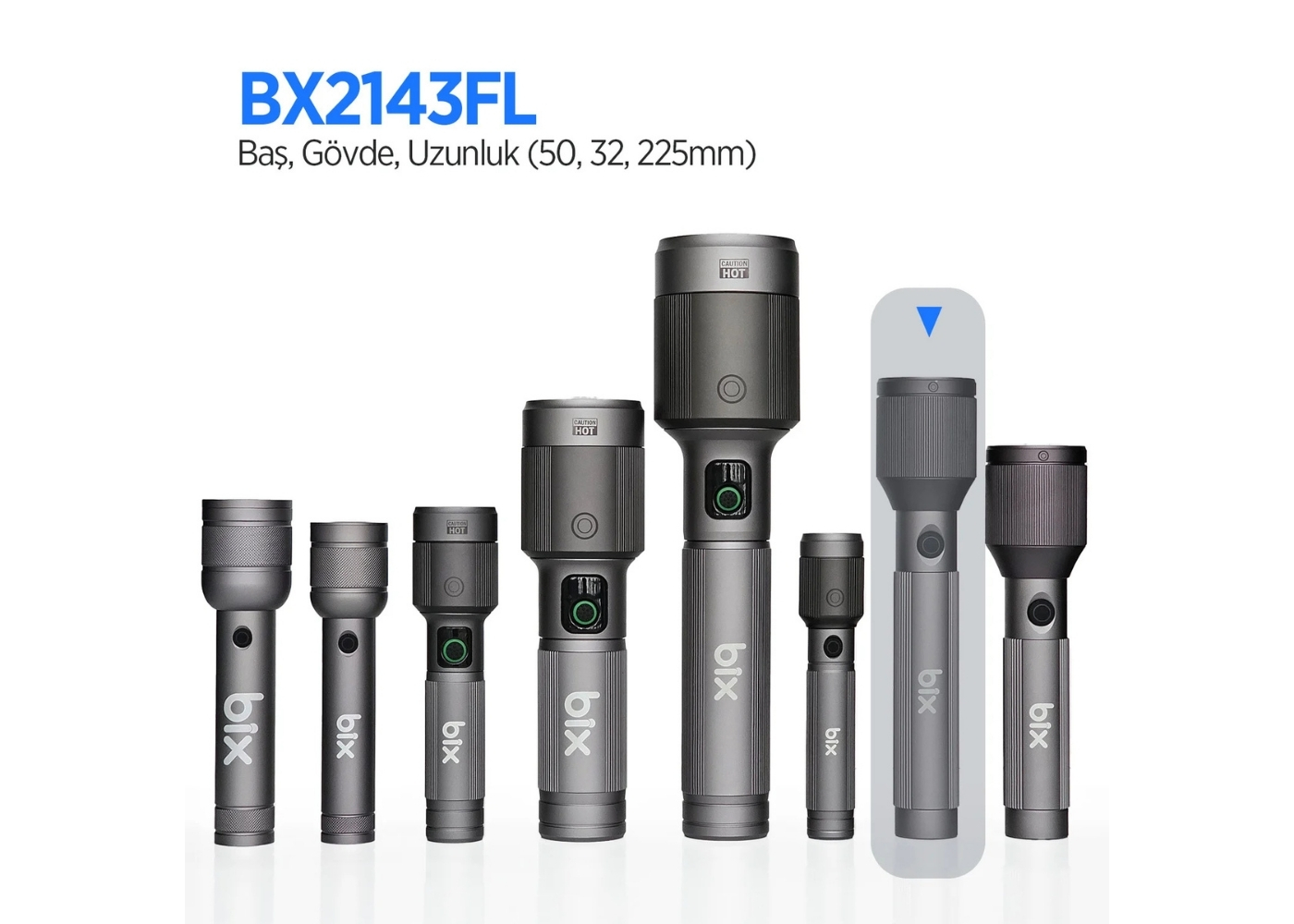 Bix BX2143FL 24W 1000 Lumen Fener