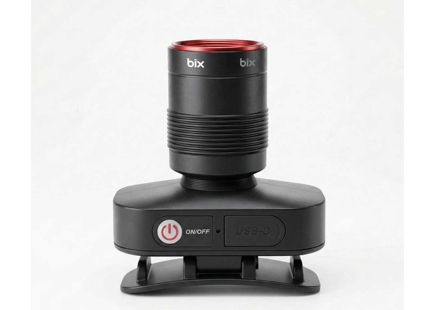 Bix BXT1FL Rechargeable 10W Headlamp - 750 Lumens 2500mAh 4 Lİght Modes LED Headlight - Black