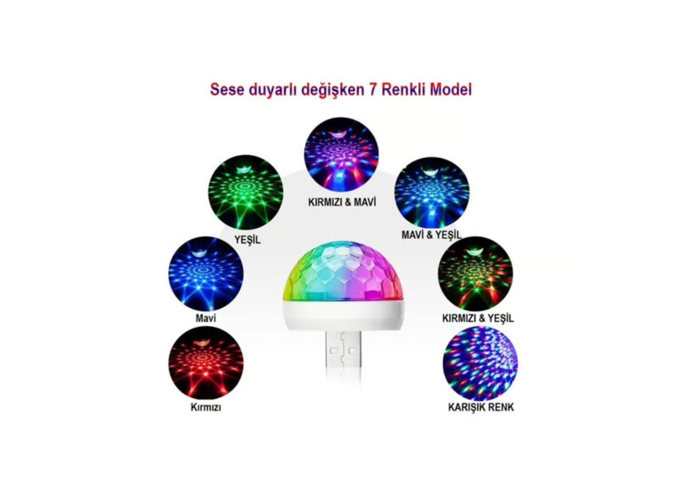Dempower DP-151 Usb Girişli Mini Led Aydınlatma