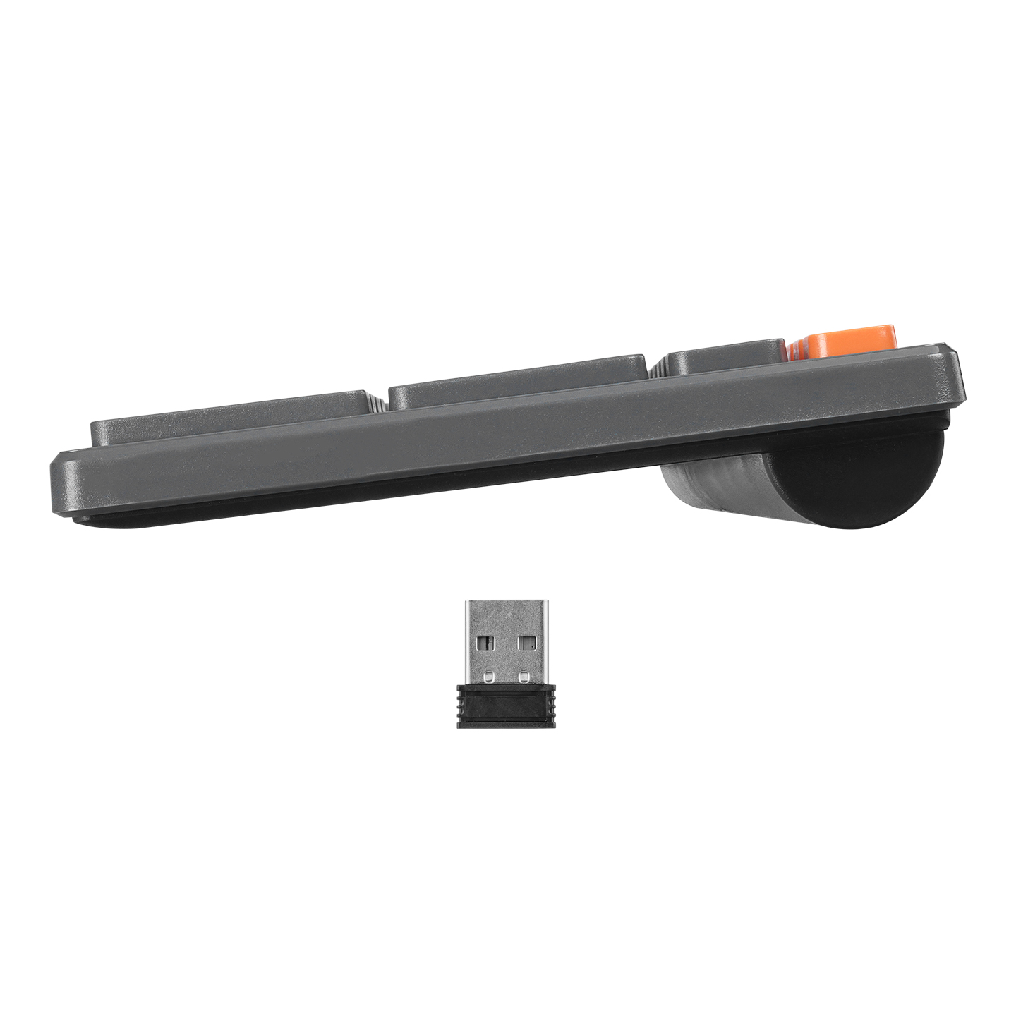 Everest KB-2610 Siyah/Gri 2.4G+BT1+BT2 Üçü Bir Arada 3 In 1 Q Kablosuz Klavye
