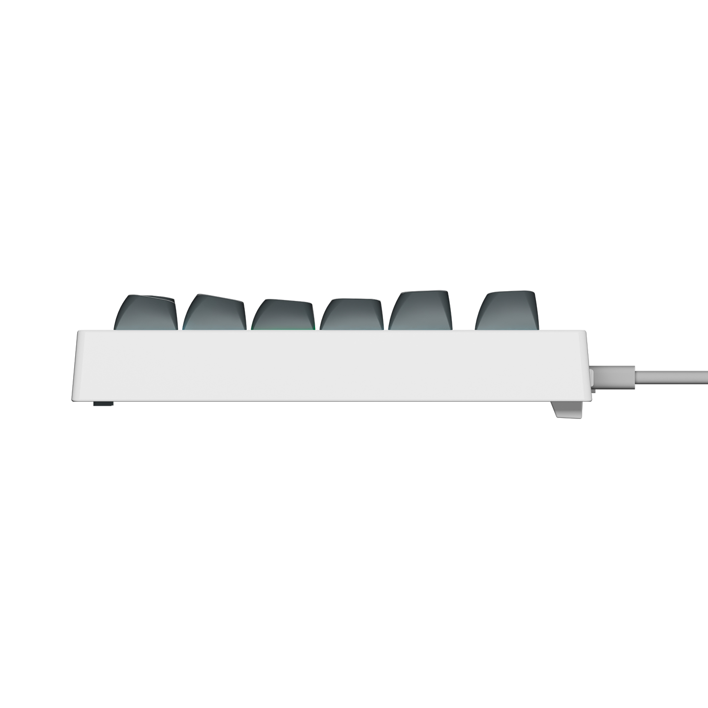 Everest KB-98 Silent TKL Beyaz/Gri Mavi Rainbow Q Membrane Klavye