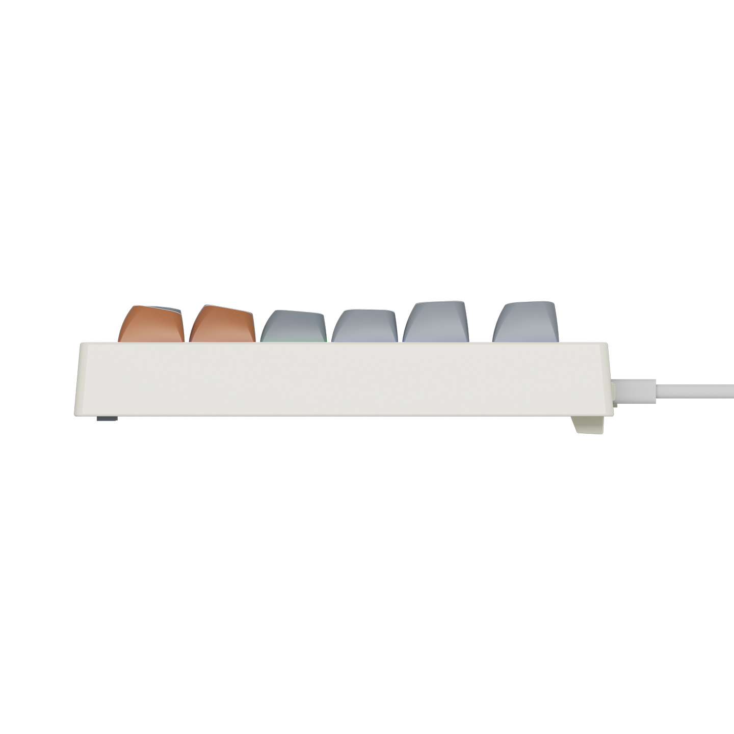 Everest KB-98 Silent TKL Gri/Gri Mavi/Kahve Rainbow Q Membrane Klavye