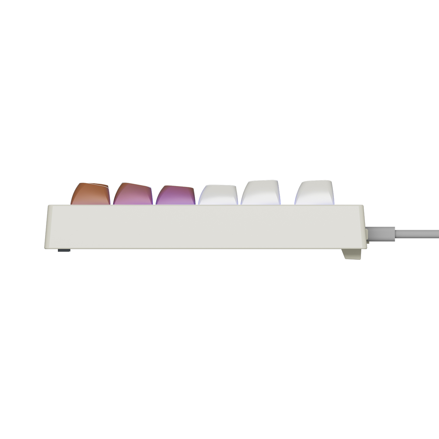 Everest KB-98 Silent TKL Gri Mavi/Gri/Kahve Rainbow Q Membrane Klavye