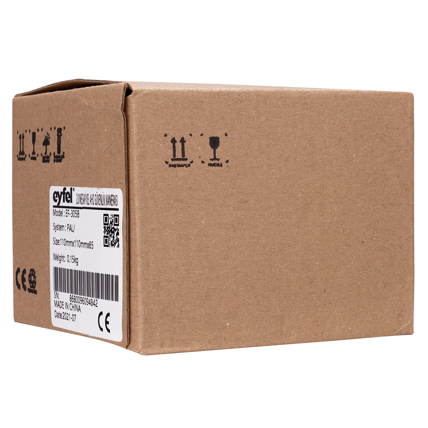 Eyfel EF-305B 2.0 Megapxe Dome AHD Güvenlik Kamerası