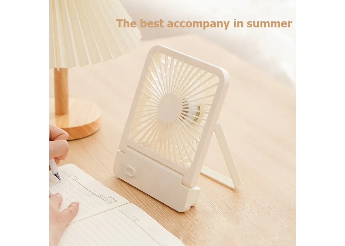 F10 3 Kademeli Karışık Renk Taşınabilir Masaüstü Usb Fan