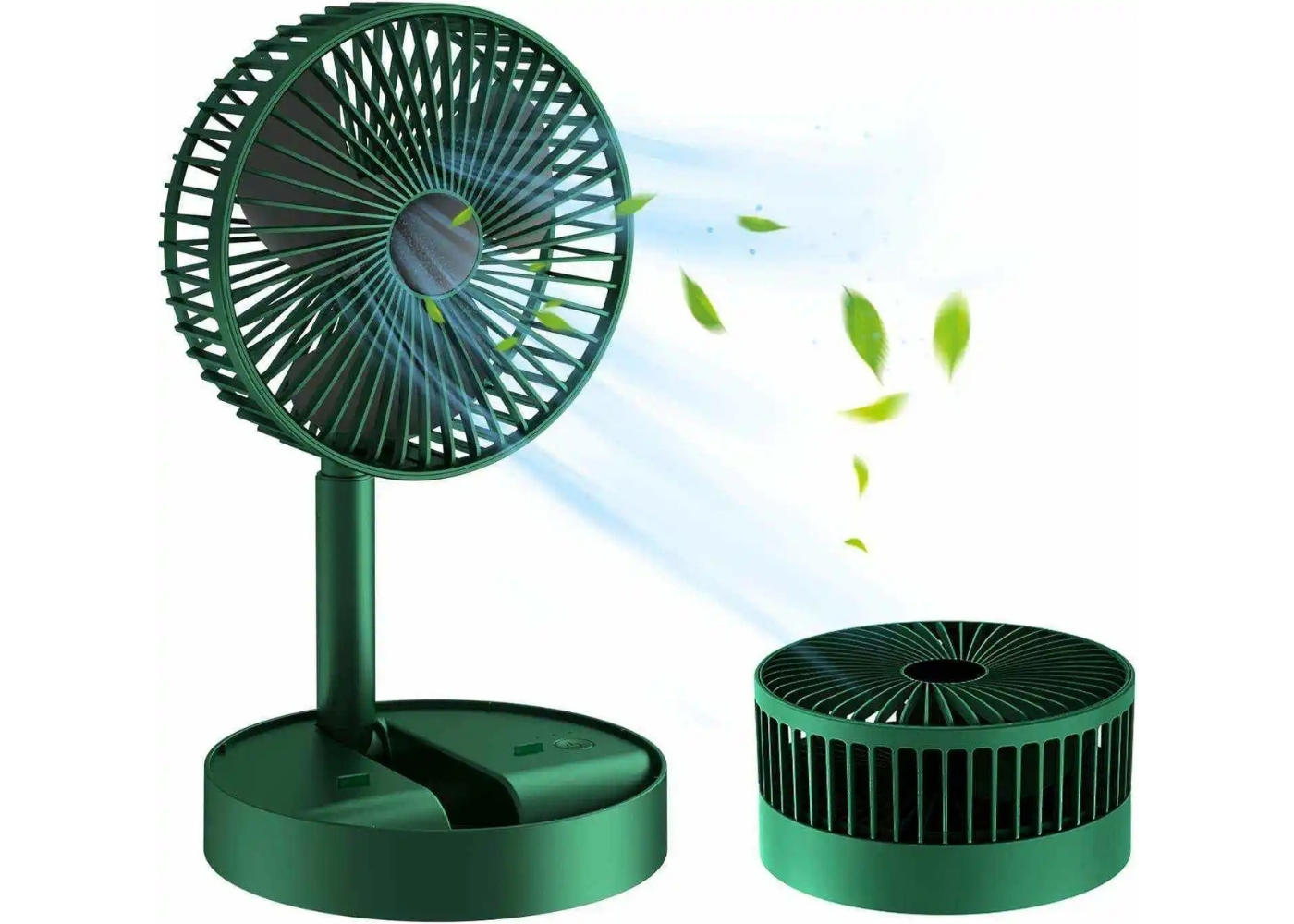 F16 Şarjlı Katlanır Karışık Renk 3 Kademeli Taşınabilir Masaüstü Usb Fan