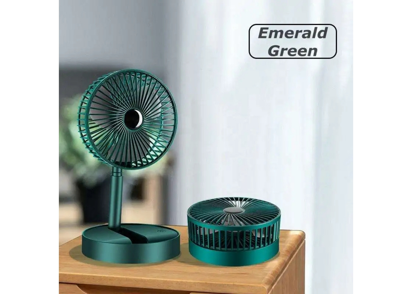 F16 Şarjlı Katlanır Karışık Renk 3 Kademeli Taşınabilir Masaüstü Usb Fan