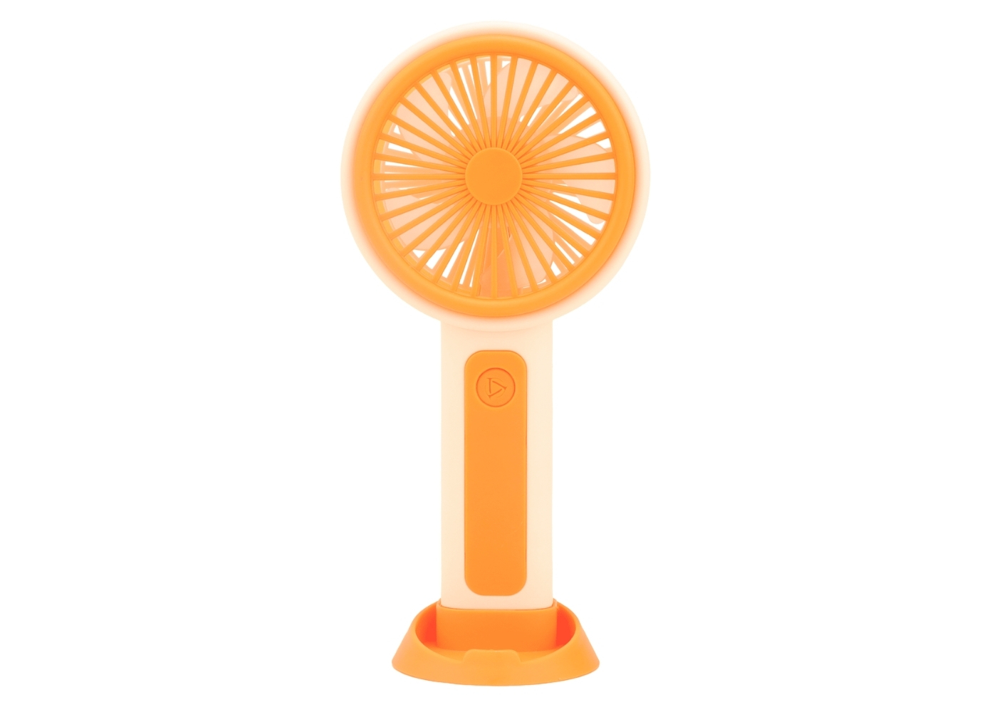 Feny FN-F25 Krem / Sarı Minifan Ultra Sessiz Şarjlı Taşınabilir Stantlı Mini El Fanı