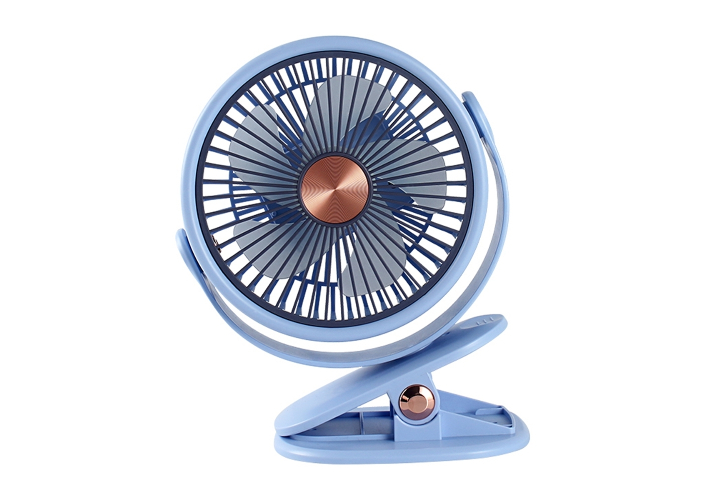Feny FN-F70 Yeşil Ultra Sessiz Kancalı 360° 6¨ Şarjlı Fan