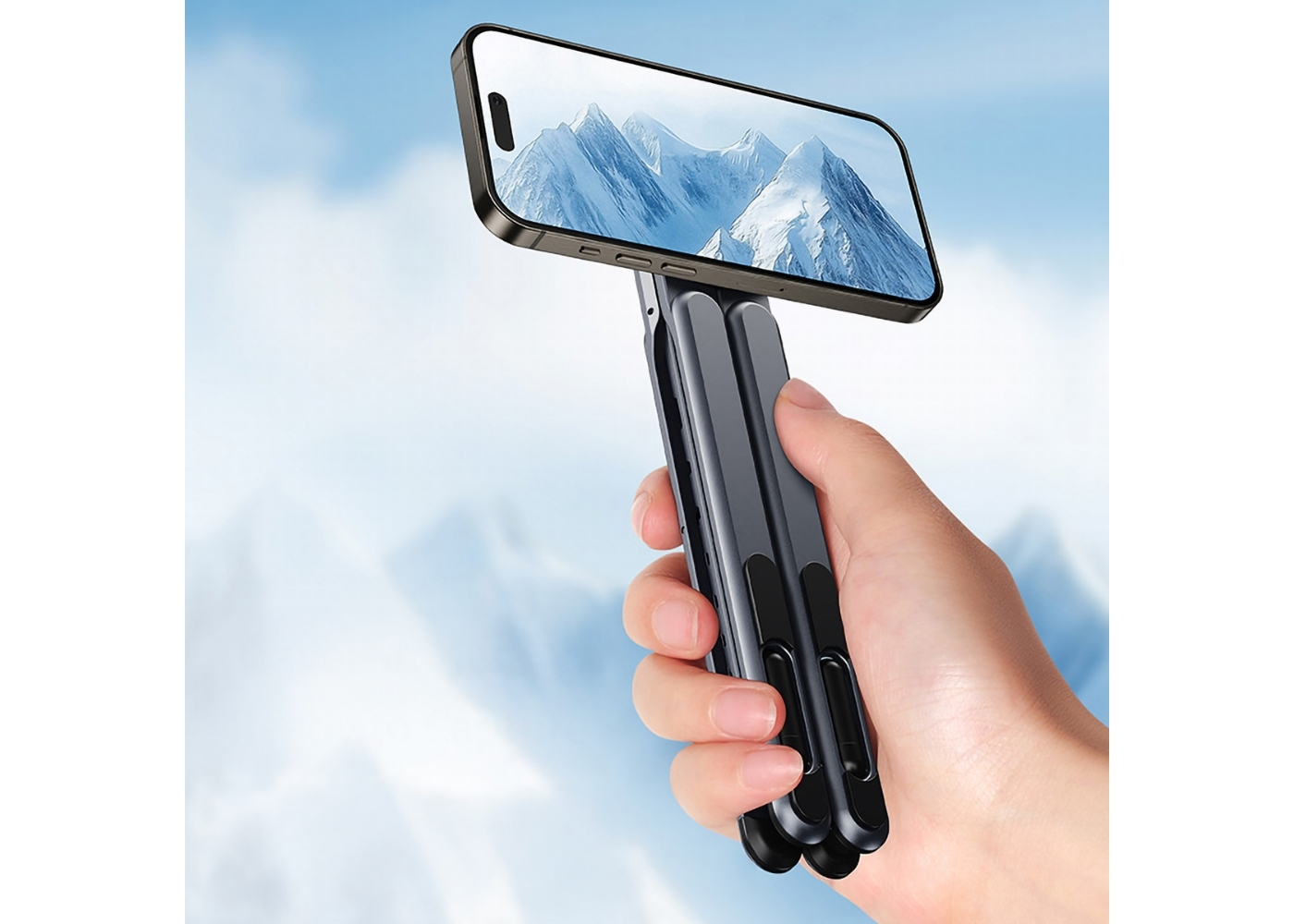 Feny FN-MS10 Magstone 360° Dönebilen Ayarlanabilir Kademeli 3in1 Magsafe Laptop Stand