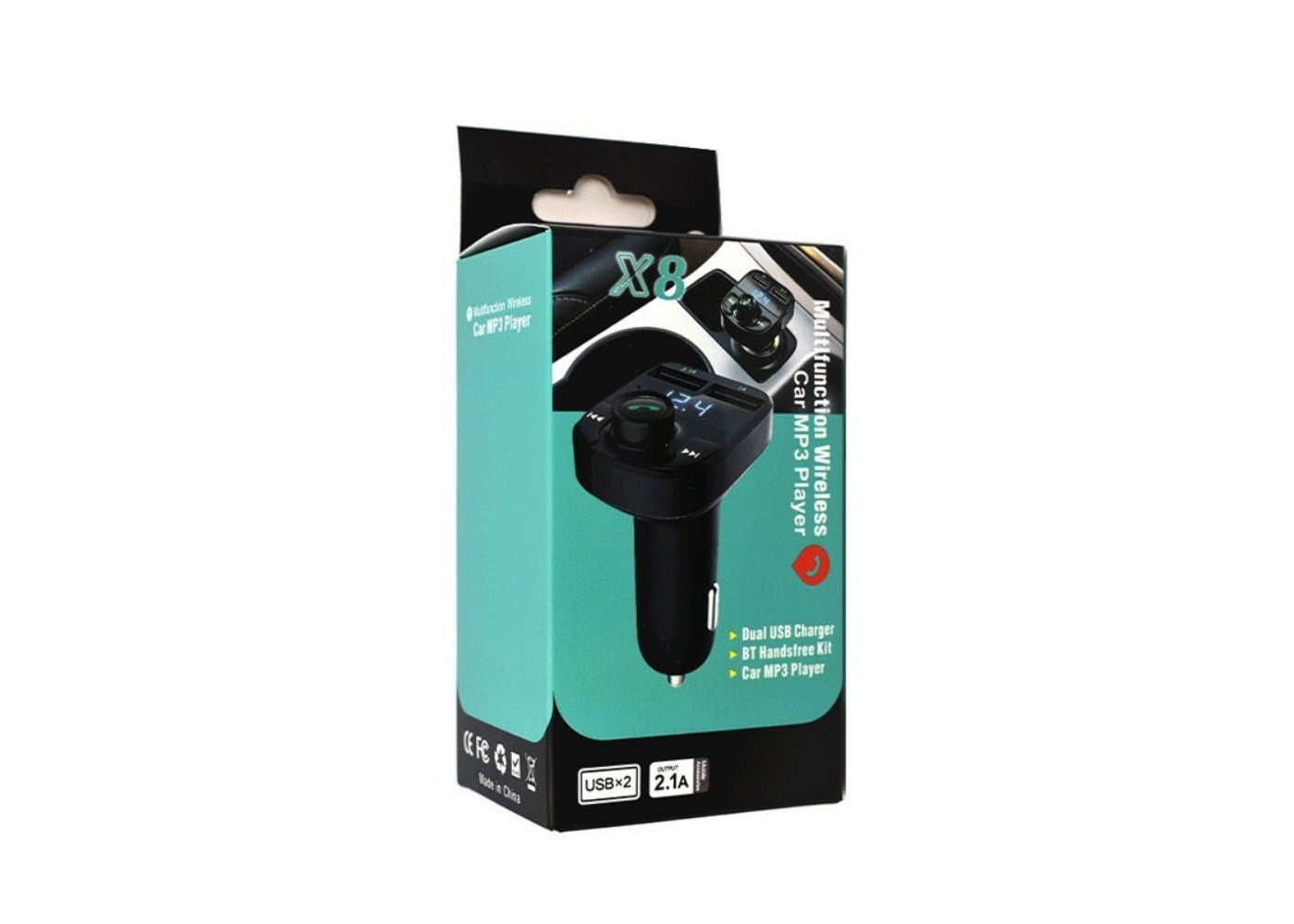 FM2 X8 Bluetooth FM Transmitter