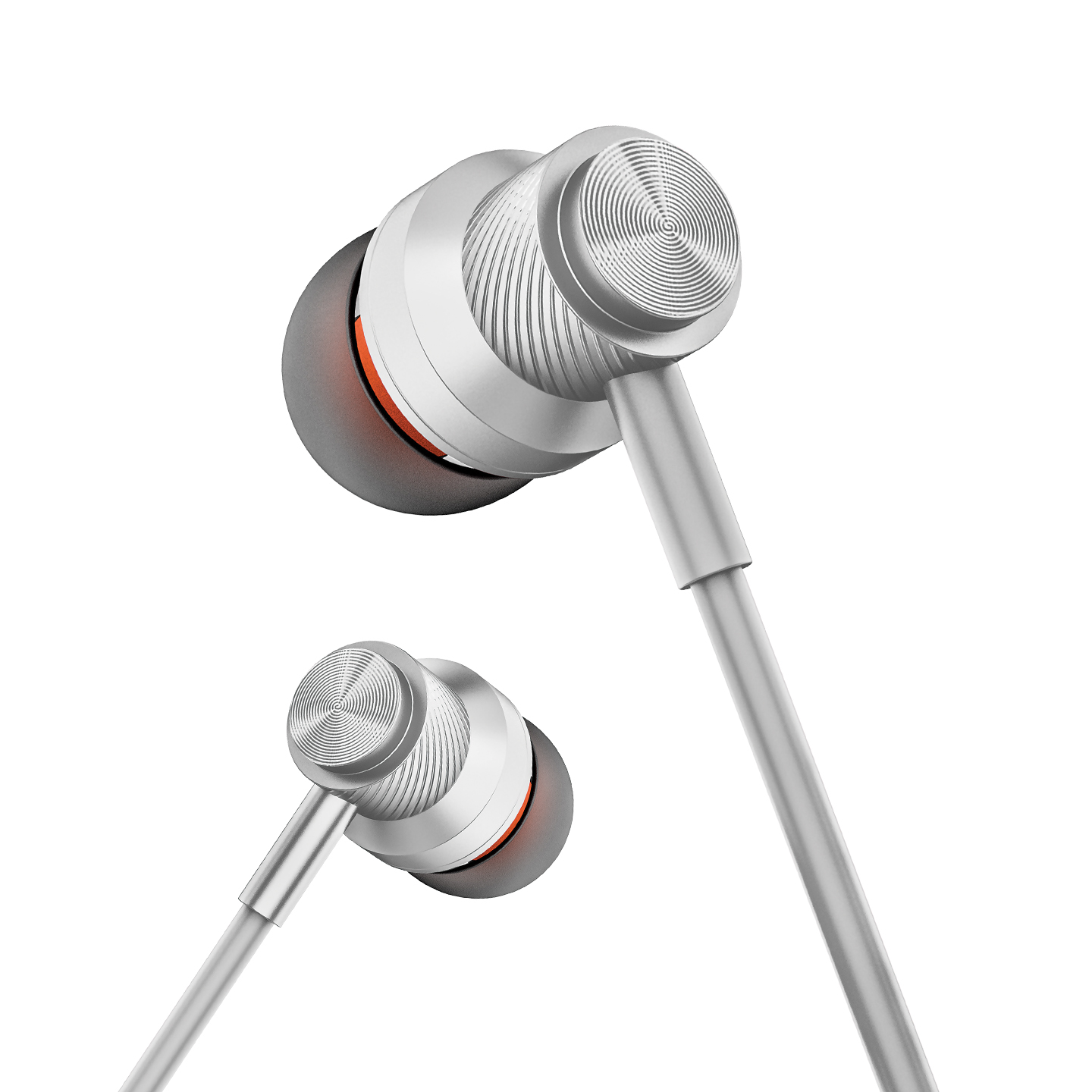 Hytech HY-XBK59 Beyaz IPhone Telefon Uyumlu Lightning Konnektörlü Metal Bluetooth Kulaklık