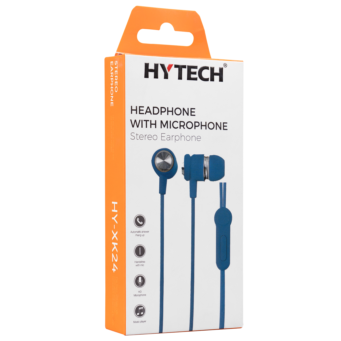 Hytech HY-XK24 Mobil Telefon Uyumlu Kulak Içi Mavi/Gümüş Mikrofonlu Kulaklık