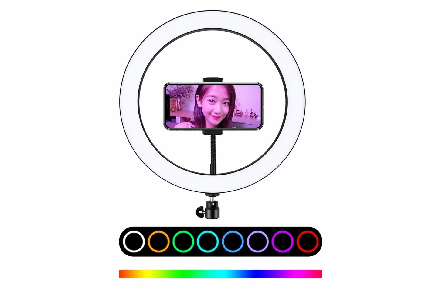 Katjmer MJ30 12inç RGB Ring Light