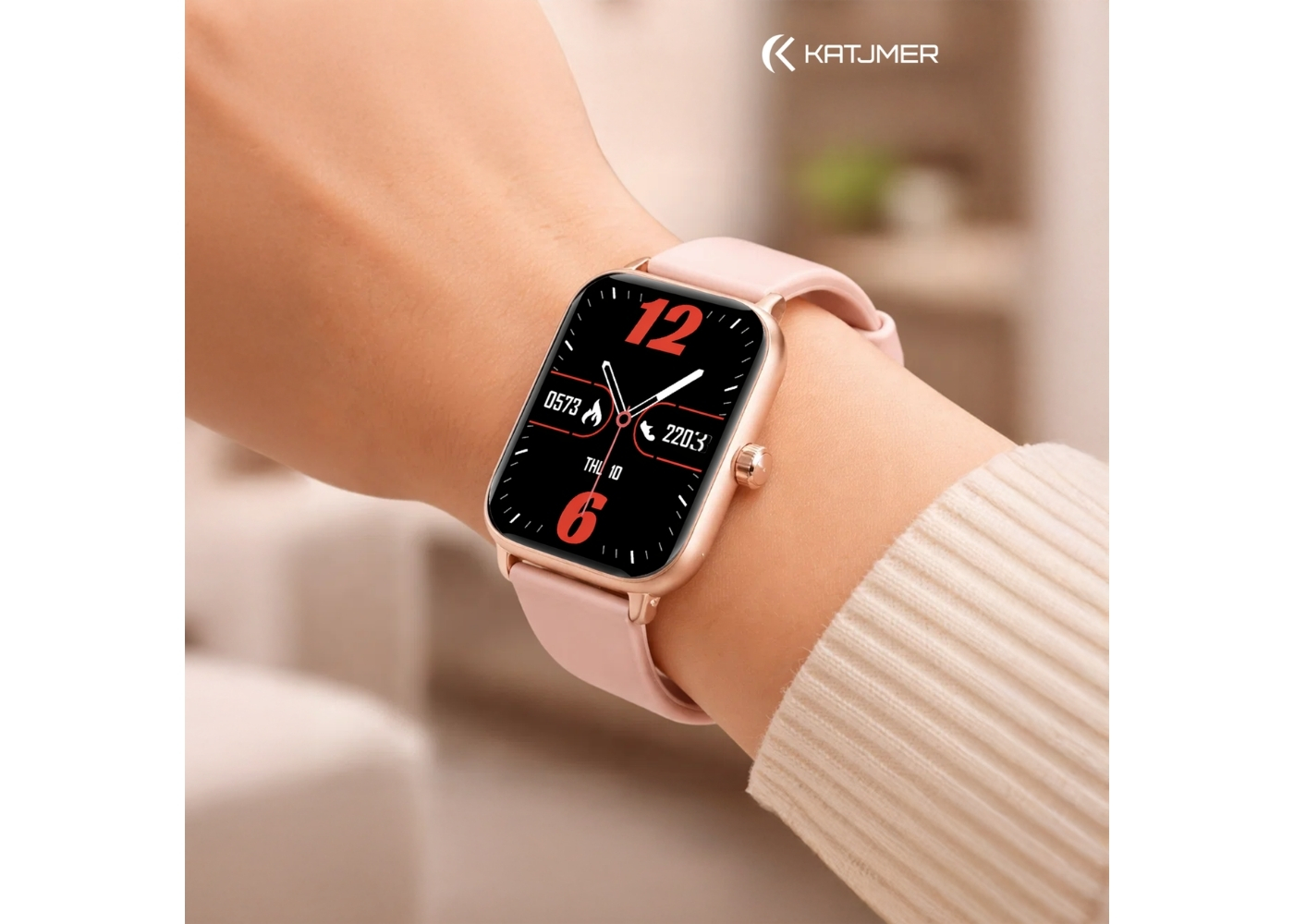 Katjmer VN15 Mini Bluetooth Kulaklıklı Akıllı Saat