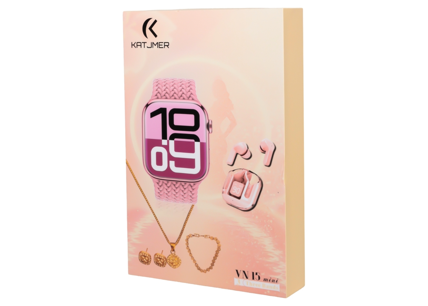 Katjmer VN15 Mini Bluetooth Kulaklıklı Akıllı Saat