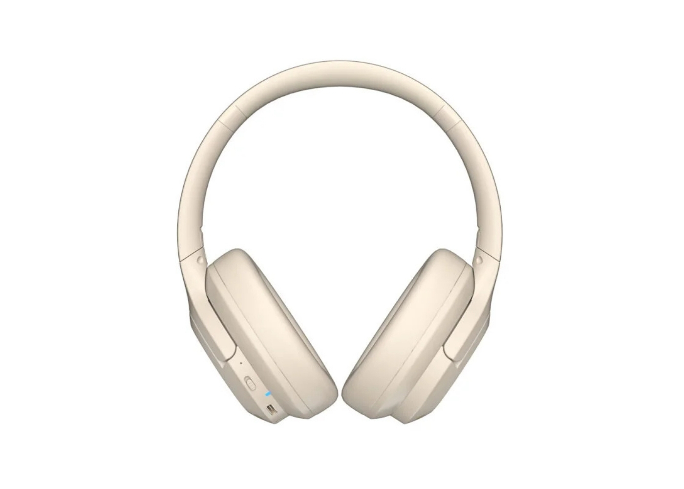 Lecoo ES208 Bluetooth 5.3 Kablosuz Mikrofonlu Kulak Üstü Kulaklık Krem