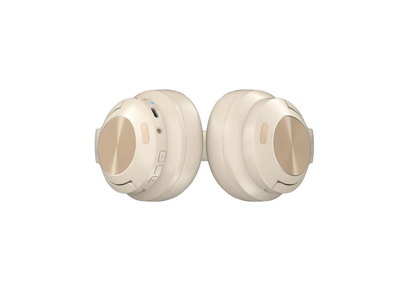 Lecoo ES208 Bluetooth 5.3 Kablosuz Mikrofonlu Kulak Üstü Kulaklık Krem