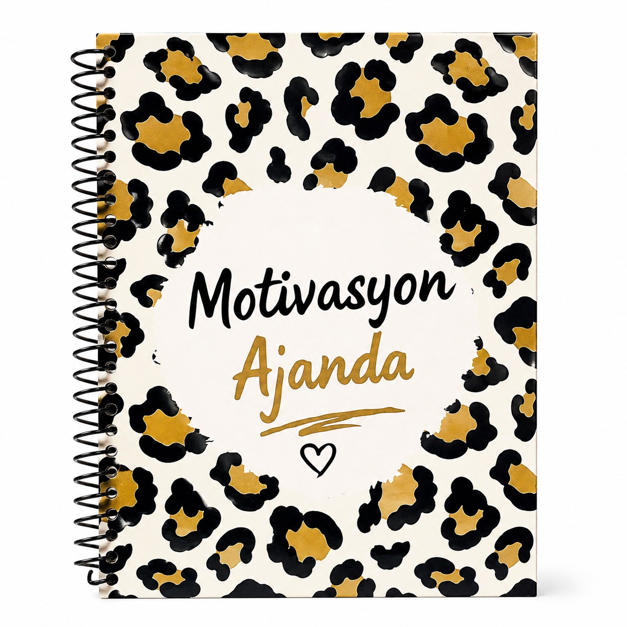 Leopar Desen Motivasyon Ajanda
