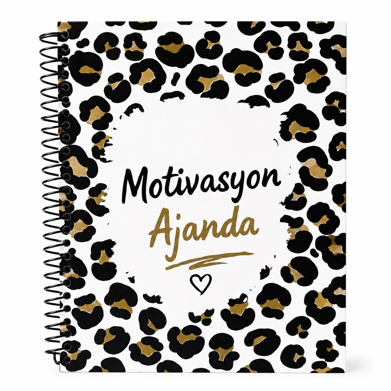 Leopar Desen Motivasyon Ajanda