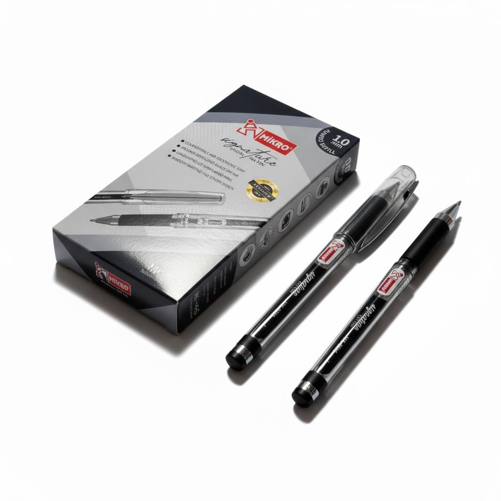 Mikro İmza Kalemi Dev Jumbo Boy 1.0 Mm Siyah Renk