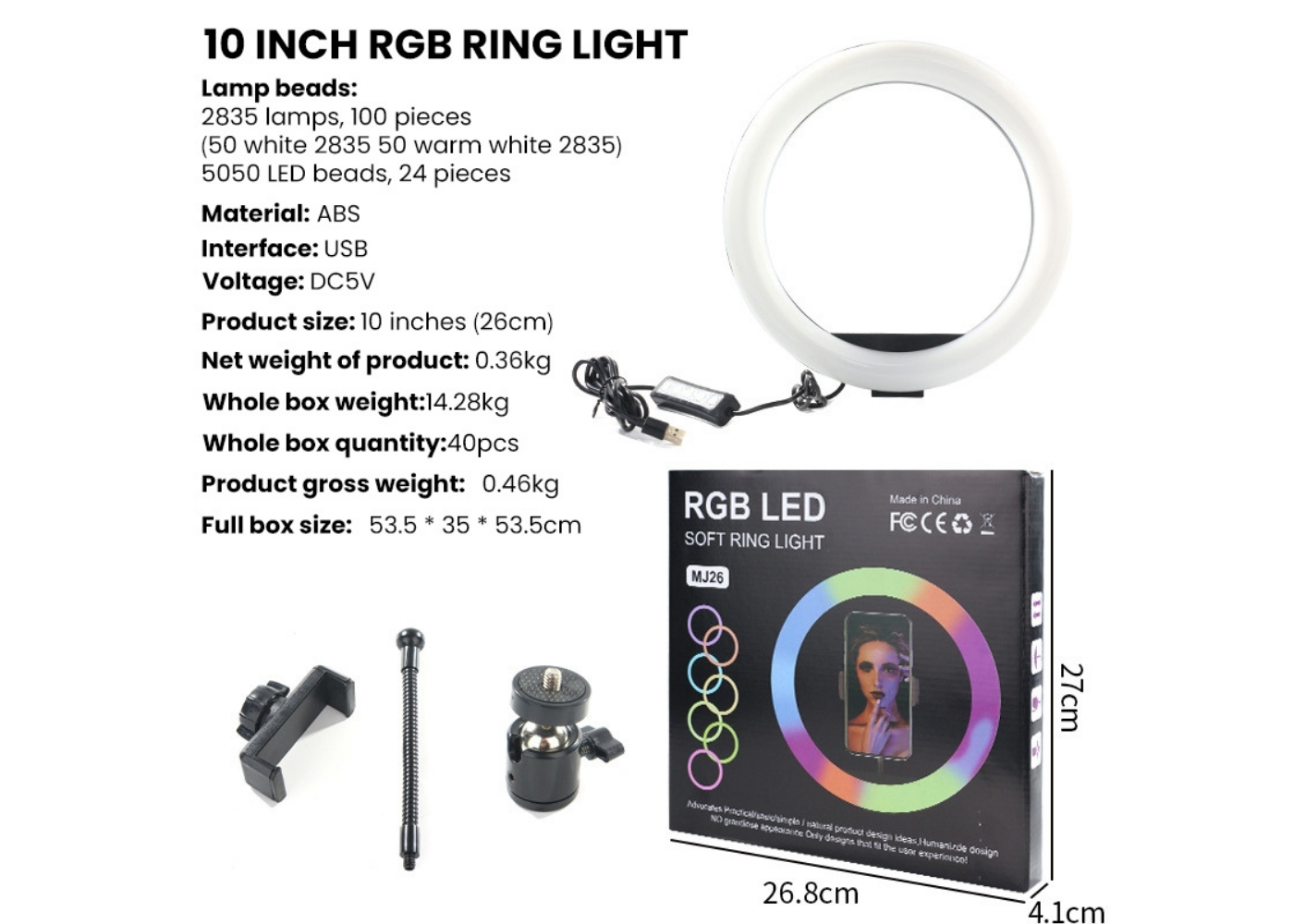 MJ33 RGB Selfi Işığı
