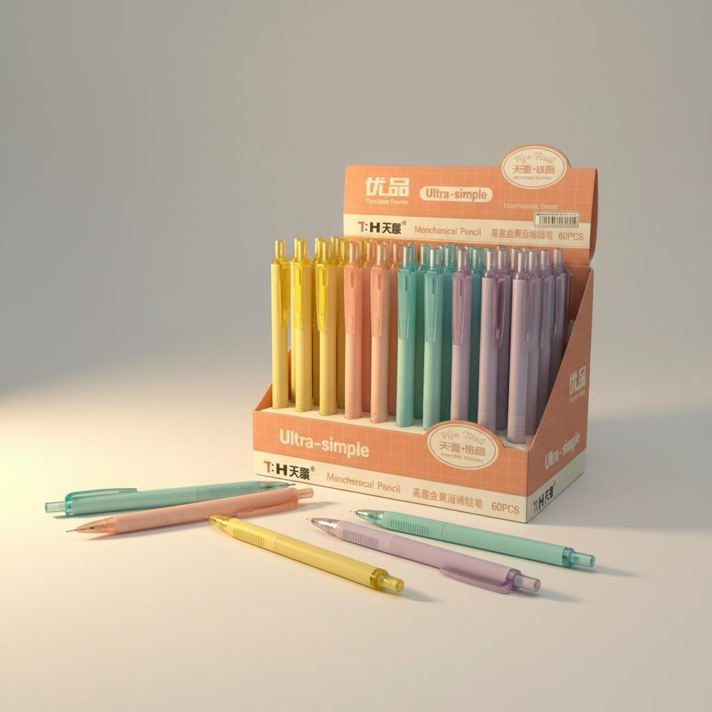 No.7070 Pastel Renkler Versatil Kalem 0.9 Uçlu