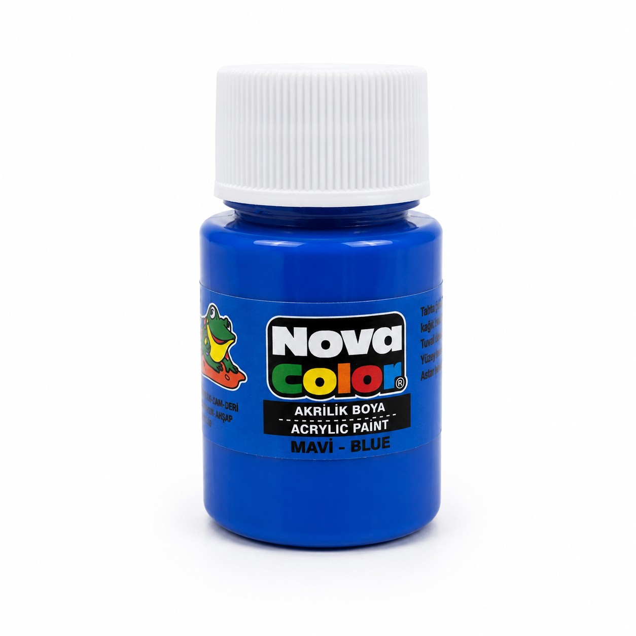 Nova Color Şişe Akrilik Boya Mavi Renk 30 Ml