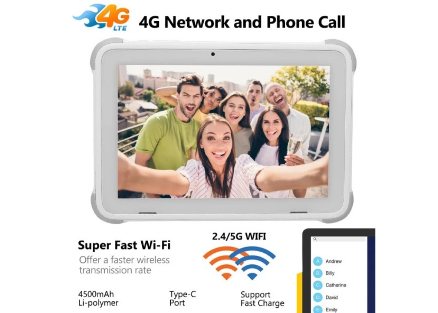 Oneblue 8.0 4G Tablet