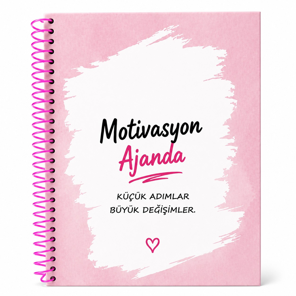 Pastel Desen Motivasyon Ajanda