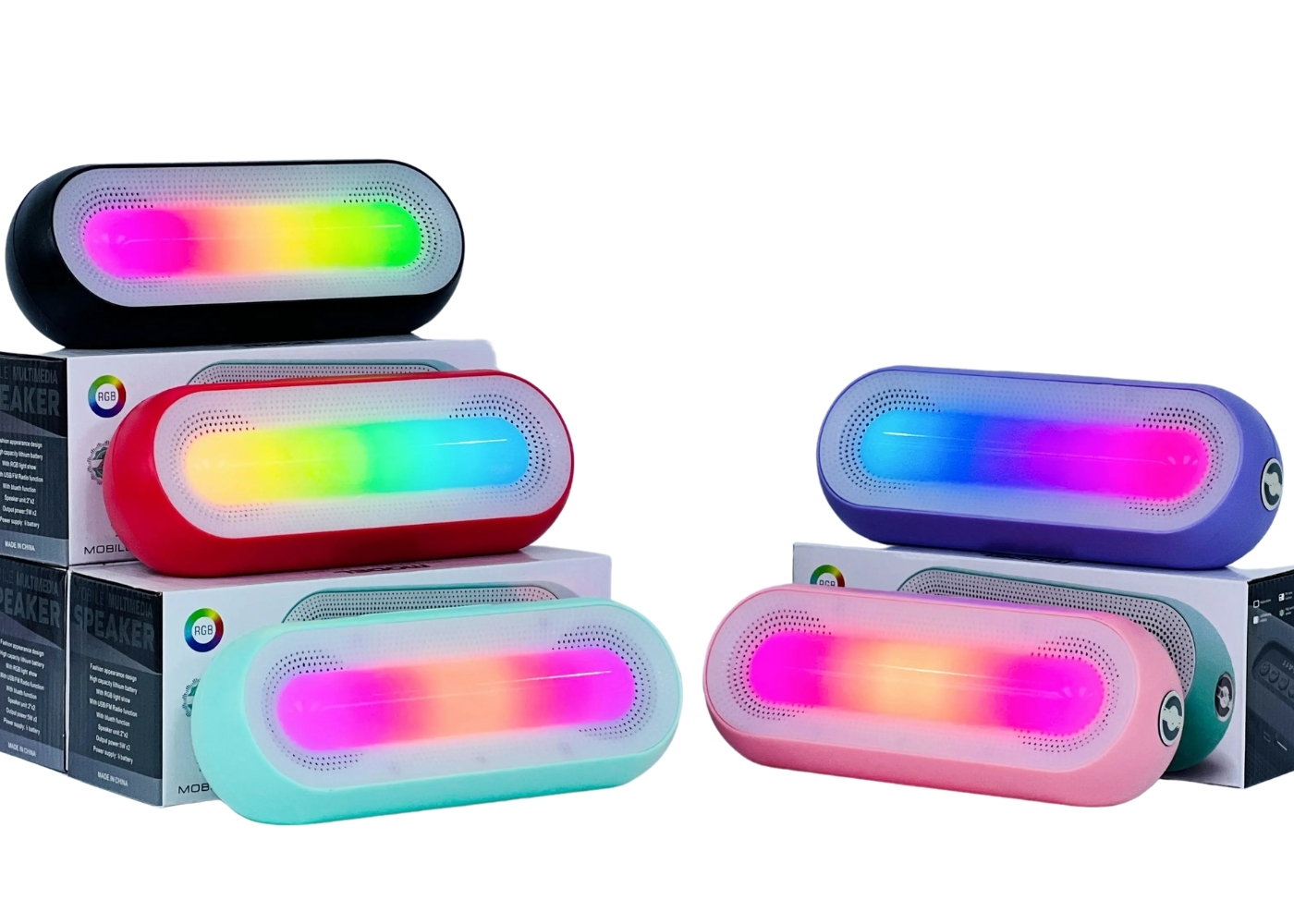 Platoon PL-4480 SD-USB Bluetooth Taşınabilir Işıklı Speaker (MS-A10)