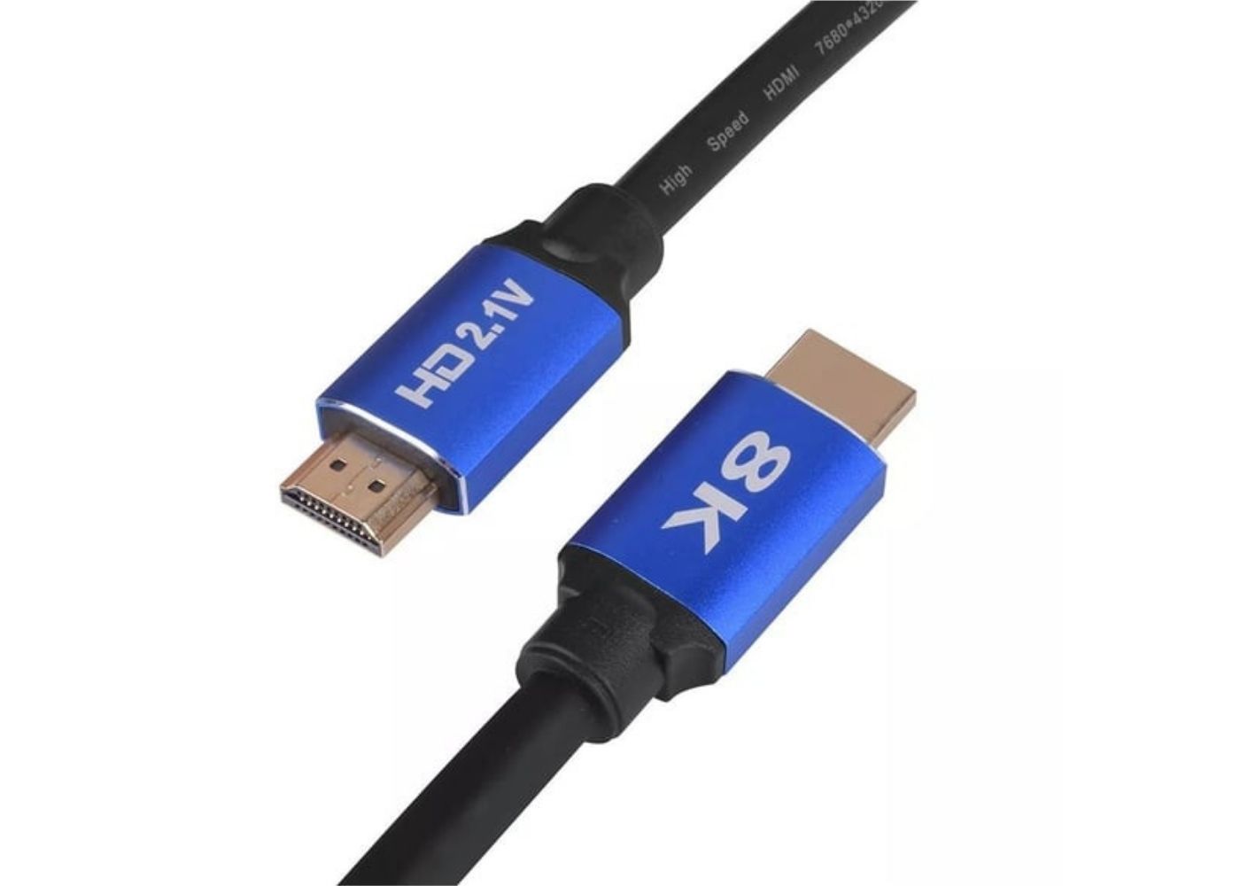 Platoon PL-8958 5 M 8K Ultra HD 2.1V 48Gbps Altın Kaplama HDMI Kablosu