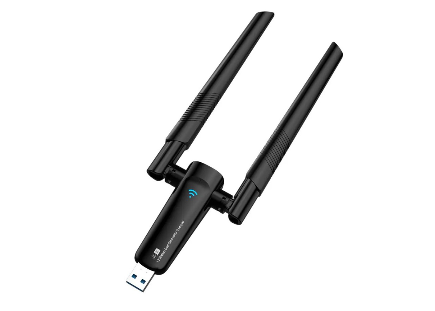 Platoon PL-9340 AC1200 867Mbps 5GHz + 300Mbps 2.4 GHz Çift Anten Wireless USB Adaptör