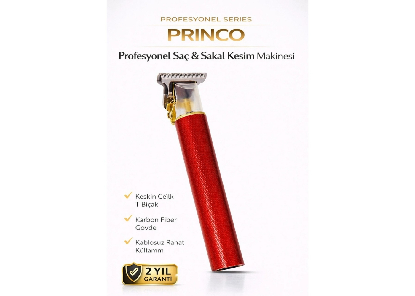 Princo PR-504 Profesyonel Saç Sakal Tıraş Makinesi