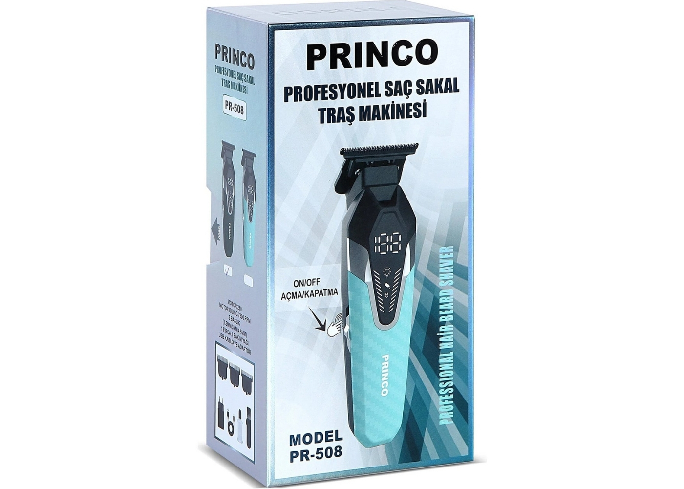 Princo PR-508 Yonel Saç Sakal Tıraş Makinesi