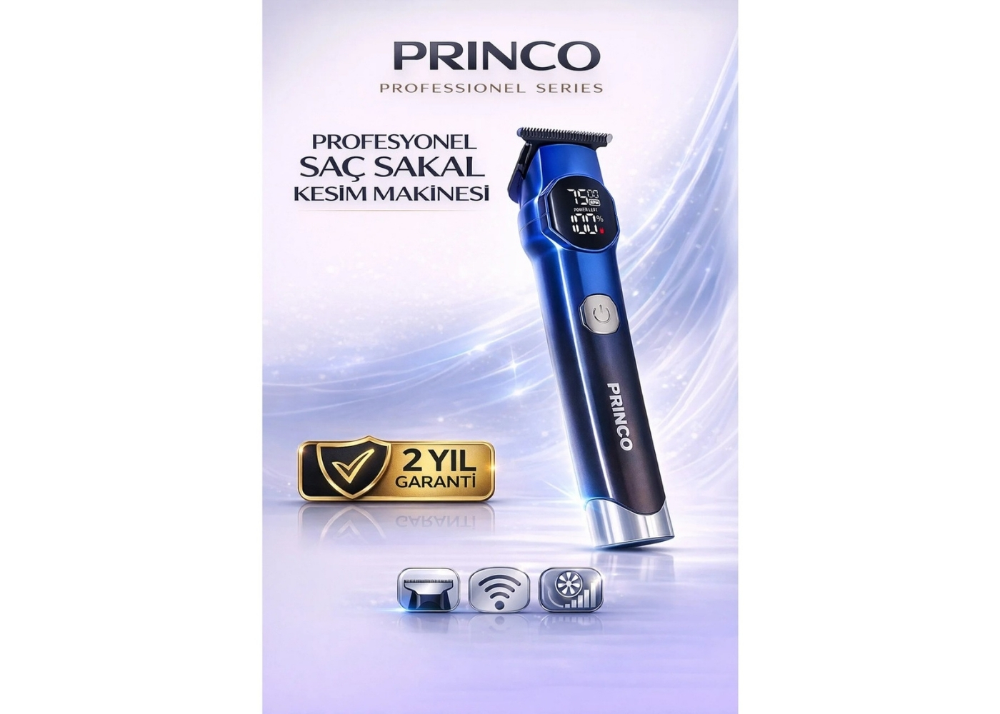 Princo PR-512 Prınco Profesyonel Saç Sakal Tıraş Makinesi