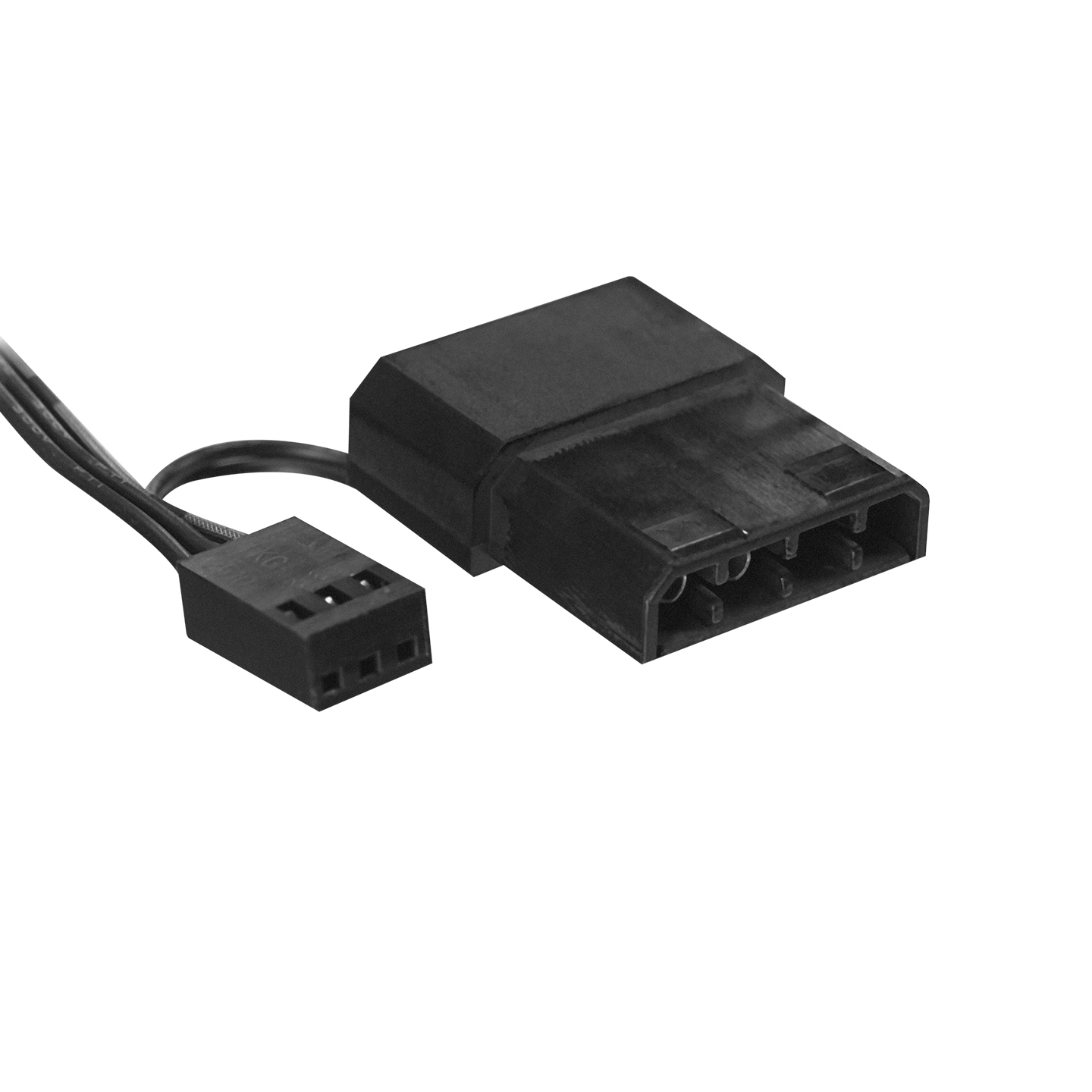 Rampage Glare F50 38CFM 1200RPM 12cm Rainbow 3P+ 4P Molex Soketli Siyah Kasa Fanı