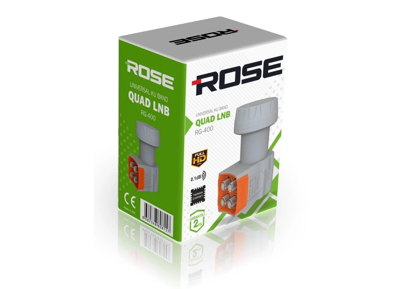 Rose RG-400 Dörtlü LNB