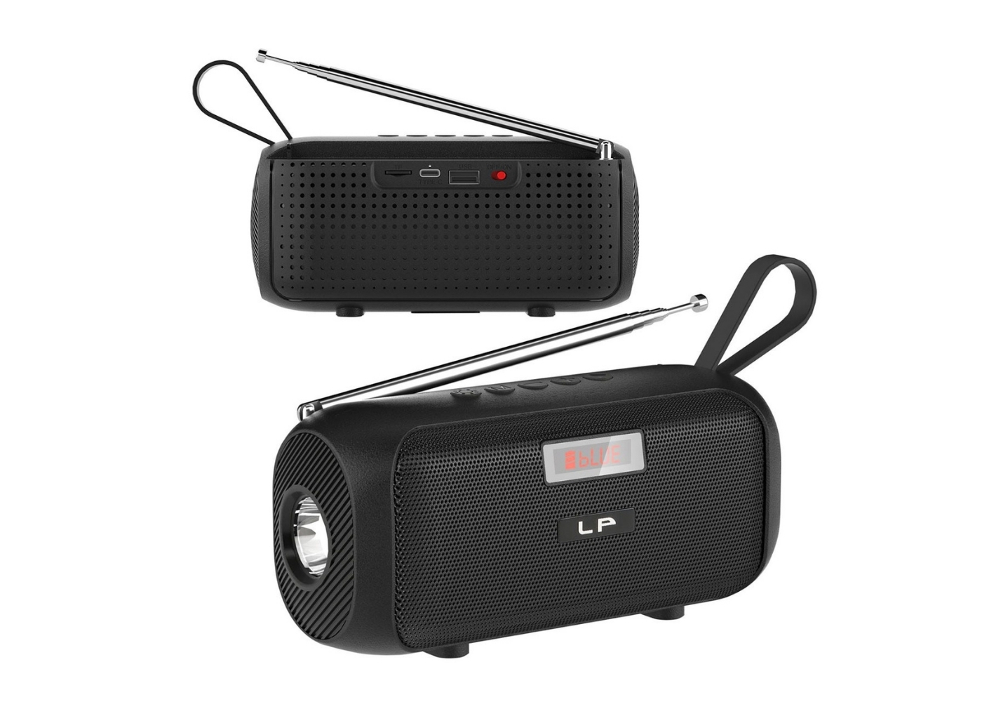 Rose SP-430 FM Radyo Led El Feneri Bluetooth Hoparlör