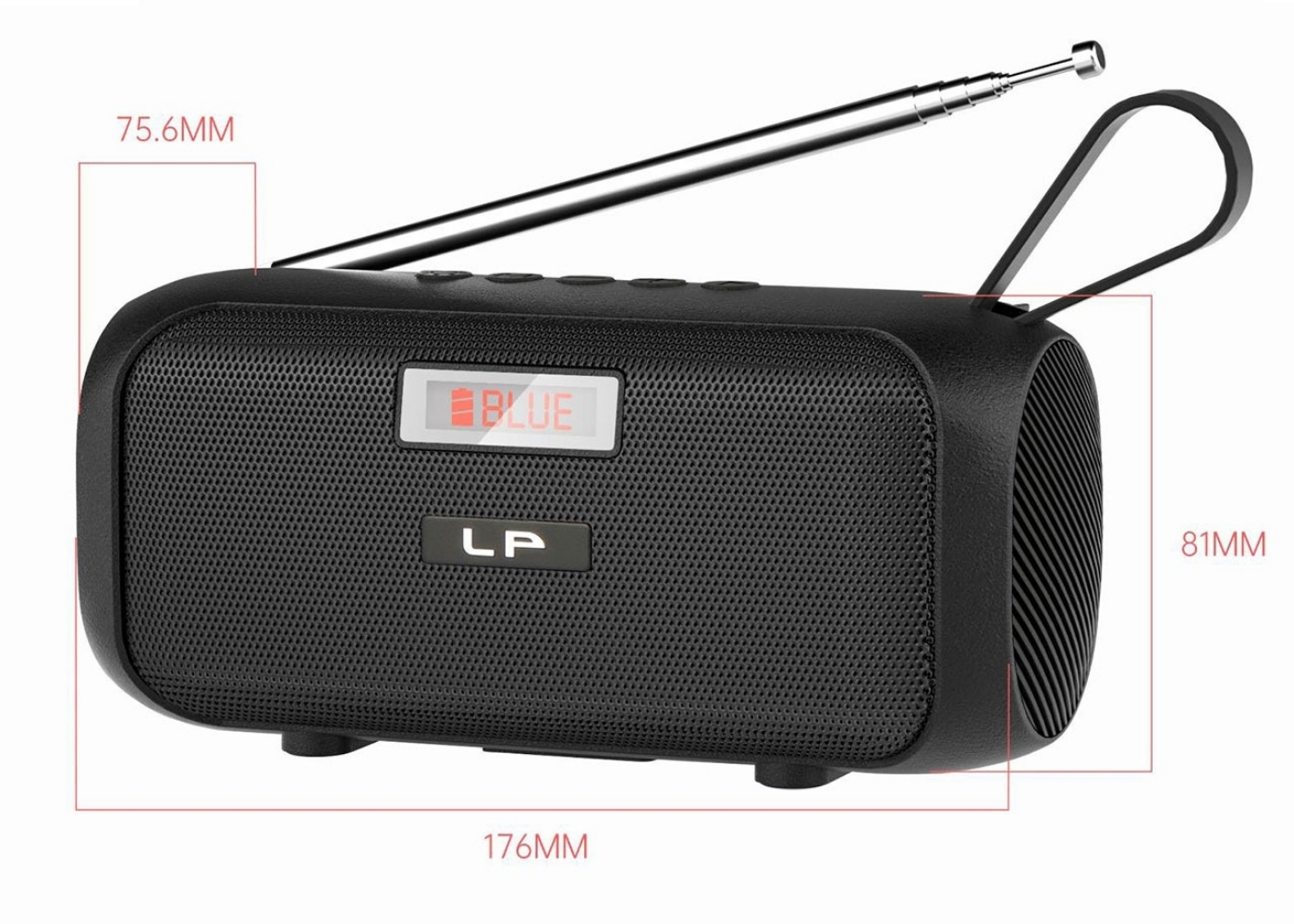 Rose SP-430 FM Radyo Led El Feneri Bluetooth Hoparlör