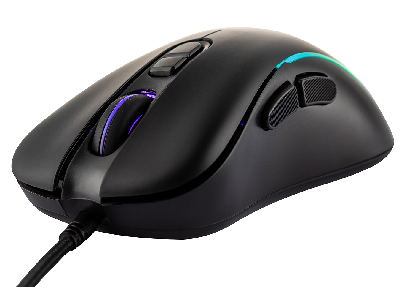 Rowl RGM-03 Scops USB Siyah RGB Aydınlatmalı 6400DPI Gaming Oyuncu Mouse